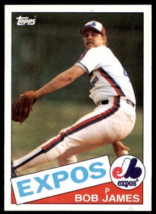 1985 Topps! Bob James B Baseball Cards #114
