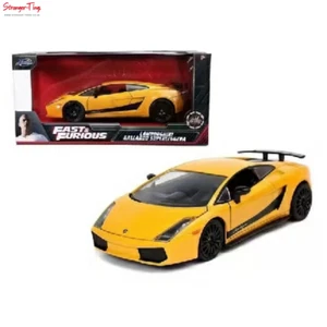 JADA 32609 1/24 LAMBORGHINI GALLARDO SUPERLEGGERA GIALLO VELOCE E FURIOSO - Foto 1 di 1