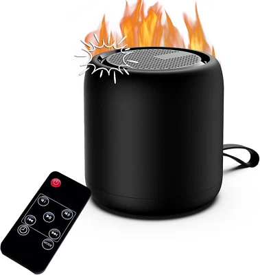Fireplace Crackler Sound Box with Remote Rechargeable Fire Crackling Machine - Image 1 of 4