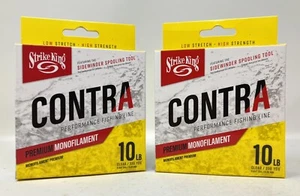 Línea de Pesca Strike King Contra Monofilamento Premium 10 lb Transparente 330 Yardas *Nuevo* - Imagen 1 de 2
