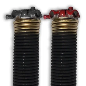 Dura-lift Torsion Springs Left Right Wound Pair Sectional Garage Door Gold 2x33 - Picture 1 of 12