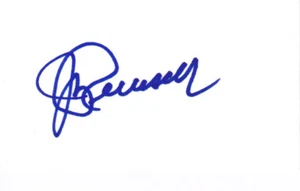 JERRY REINSDORF Autograph - signed 2" x 3.5" business card - Bulls! PSA/DNA COA! - Picture 1 of 3