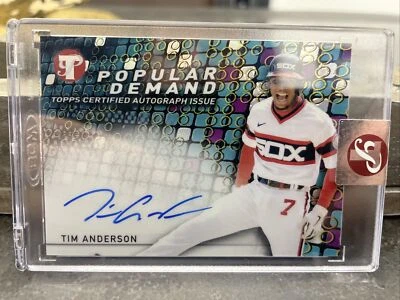 Tim Anderson Popular Demand Auto - Image 1 of 2