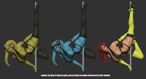 Texelion NSFW Figure: Oola/Aayla Fan Art – 3D Printed Resin, Multiple-Scales - Picture 1 of 6