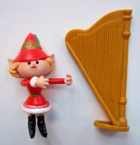 PINK Workshop ELF GIRL, HARP Plastic Figures Toy Rudolph Round 2 Character Arts - Picture 1 of 10