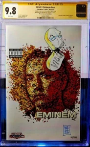 Orbit: EMINEM Relapse Cover 94/120 CGC 9.8 Kyle Willis Vicodin pill Remark - Picture 1 of 2