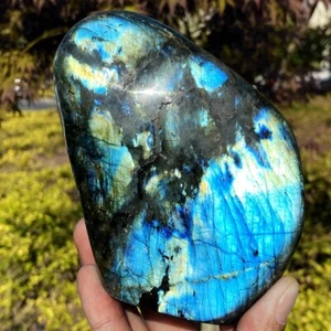 2,71 lb Natural Labrador Flash Piedra Lunar Cuarzo Cristal Mineral Espécimen - Imagen 1 de 12