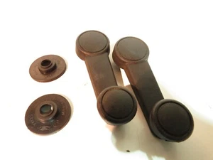 FORD FUSION MK1 02-12 WINDOW WINDER HANDLES WITH CLIPS BLACK - Picture 1 of 2
