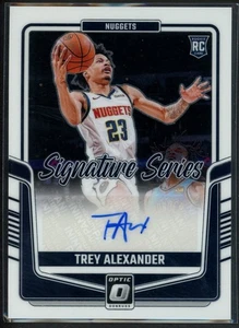 Panini Donruss Optic Trey Alexander Signature Series RC automático 2024-25 - Imagen 1 de 2