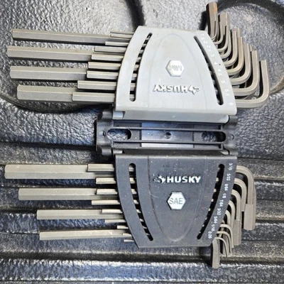 Husky SAE/Metric Long Arm Hex Key Set (26-Piece) - Image 1 of 4