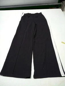 NWT Sugar & Jade Black With White Side Stripe Sweatpants Girl's Size L 12-14 - Picture 1 of 5