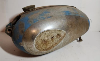 Vintage BSA D7 Bantam Fuel Tank With Cap And Petcock Rat/Cafe Racer Bike - Image 1 of 4