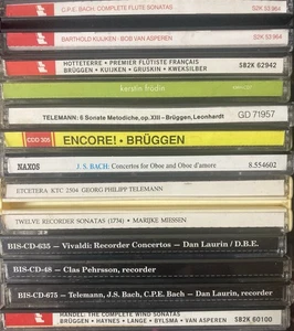 Bulk lot of Classical CDs (WOODWIND) As Pictured F05 - Foto 1 di 2