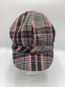 Cappello berretto donna Cabbie Newsboy a quadri - Foto 1 di 5