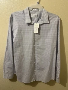 Calvin Klein Men’sSlim Fit XL Dress Shirt, Long Sleeve, New - Picture 1 of 4