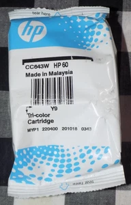 Hp 60 Ink Original New Genuine Sealed color - Picture 1 of 1