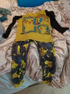 Youth Pajamas Pokemon Size M 8/10 - Picture 1 of 1
