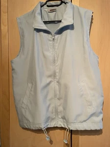 STOOKER Weste hellblau Gr. 40/42 Reißverschluß+innen Mesh+seitl. Taschen+Kordel - Bild 1 von 11