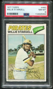 1977 Topps #460 Willie Stargell PSA 8 NM-MT - Picture 1 of 2