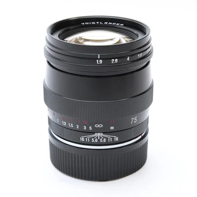 Voigtlander ULTRON 75 mm F/1,9 SC VM (para montaje Leica M) #329 Foto 1 de 4