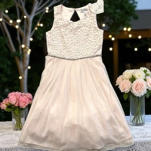 Girls Speechless dress size 12 sleeveless Peachy/Blush Color NWT! - Picture 1 of 4