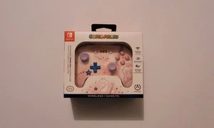Official Nintendo Princess Peach Wireless Controller-PowerA- Brand New- SWITCH- - Picture 1 of 2
