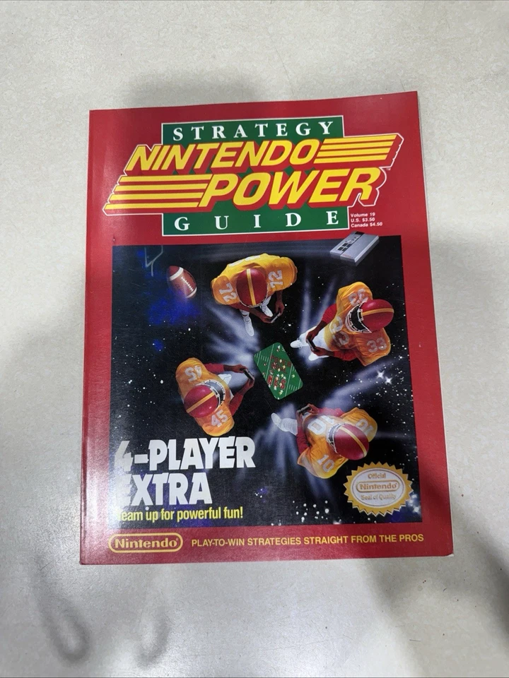Nintendo Power Vol 19 4-Player Extra Strategy Guide Dec 1990 Vintage - Image 1 of 1