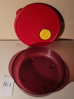 TUPPERWARE Mikrowelle Warm Up rot 800 ml (Nr.2) - Bild 1 von 4