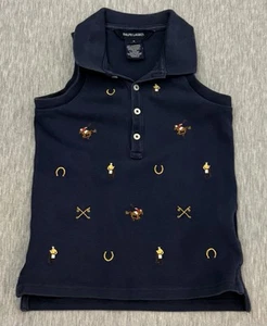 Ralph Lauren Girl's Super Cute Summer Top By Ralph Lauren, Size 4 - Picture 1 of 5