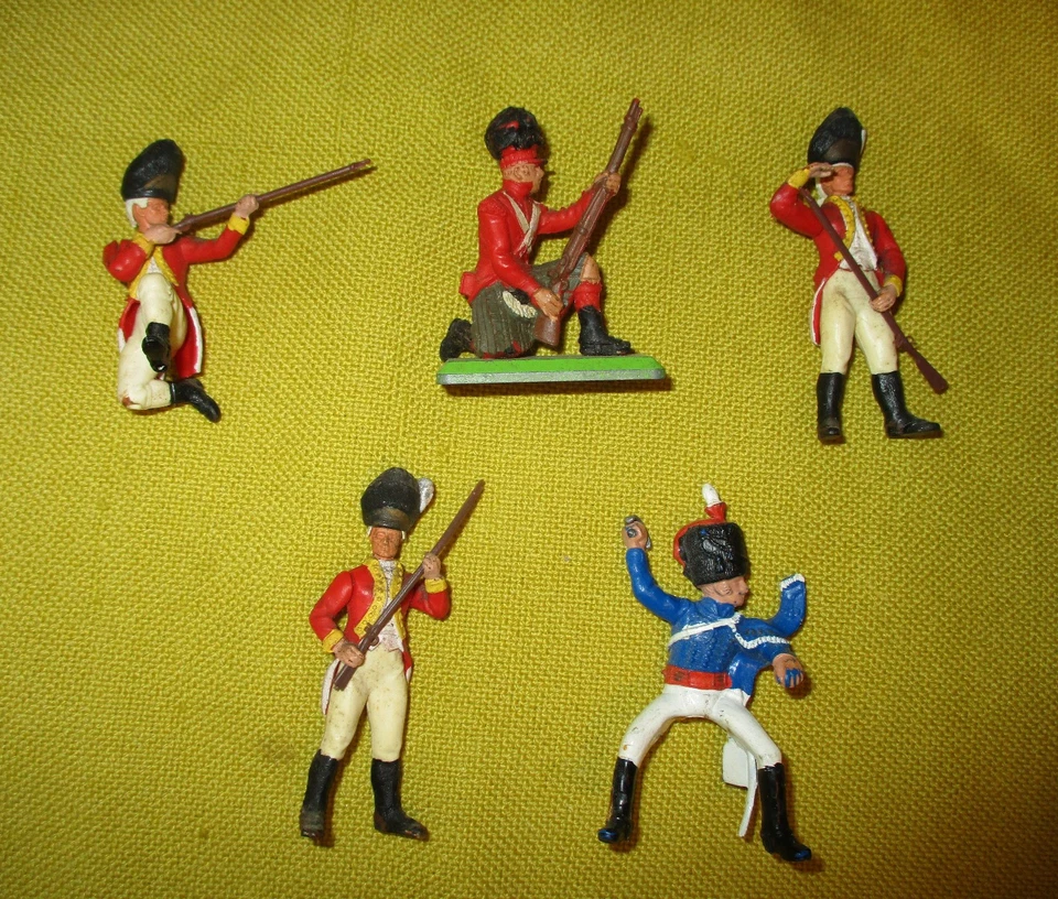 Figuras de Waterloo Swoppet AWI Redcoats y detalles de Gran Bretaña de colección Foto 1 de 1