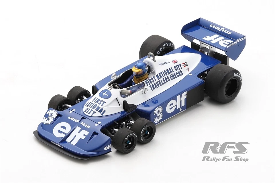 Tyrrell P34 Ford Peterson Formel 1 German GP Deutschland 1977 1:18 Spark 18S572 - Bild 1 von 1