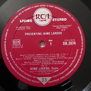 SB 2074 Presenting Jame Laredo R/S - Picture 1 of 2