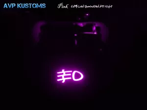 x1 Pink LED Globe (ONLY) Suits VT VX VU WH SS HSV Commodore Fog light Switch - Picture 1 of 1
