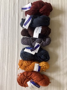 羊毛手工染色纱线 Ebay