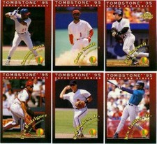 Raul Mondesi #6 1995 Tombstone Pizza