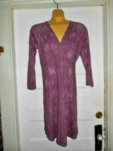 Neu ohne Etikett Patagonia Worn Wear Kleid mauve/rosa geometrisches Design Gr. M - Bild 1 von 5