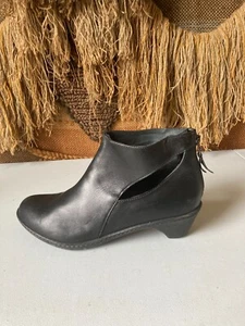 Zueco sin cordones para mujer Dansko de cuero negro talla 8,5-9/39 - Imagen 1 de 10