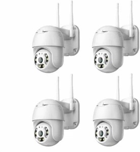 4X TELECAMERA IP CAM PTZ WIFI CAMERA DOME WIRELESS ESTERNO SPEED ZOOM ICSEE - Foto 1 di 7