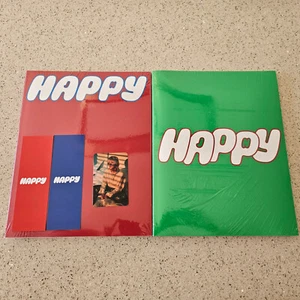 Official BTS Jin Happy Albums - Set of 2 with POB Photocard - UK Seller - Imagen 1 de 1