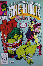 SENSATIONAL SHE-HULK #9  ( Stan Lee  Marvel comics 1989 series ) 1st print  NM-