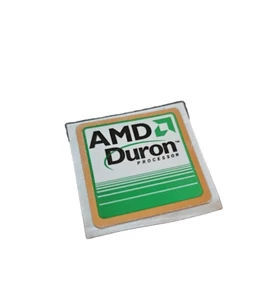 Pegatina/calcomanía adhesiva vintage AMD Duron 1" x 1" - Imagen 1 de 1