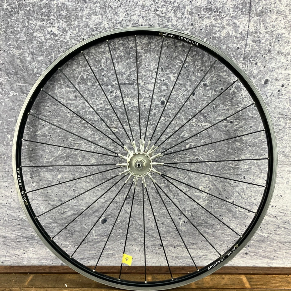 Rueda delantera Spinergy SpoX TUBULAR 700c 100 mm fibra de carbono coser ultraligera Foto 1 de 4