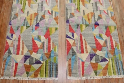 Moderna alfombra decorativa Peshawar par corredor tamaño 2'7''x8'2"" cada una Foto 1 de 4