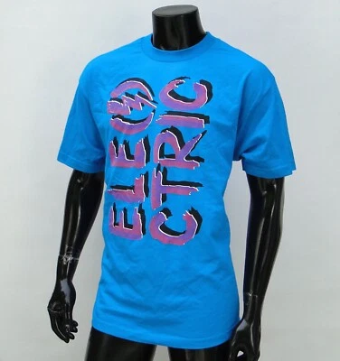 New Electric Skate Team Blue Mens Sport S/S T shirt ELE-2 - Image 1 of 2