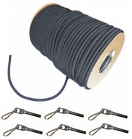 8mm PE Expanderseil 100m Gummiseil elastisches Seil  Plane  elastic braided cord