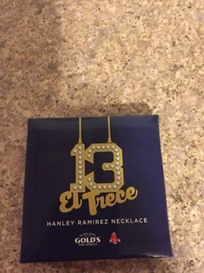 Hanley Ramirez Chain Necklace Boston Red Sox SGA 05/01/2017 EL Trece 13 Sealed  - Picture 1 of 1