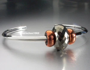 Trollbeads *  Armspange Herz  * Heart Bangle * 925 Silber XXS - L * - Picture 1 of 3