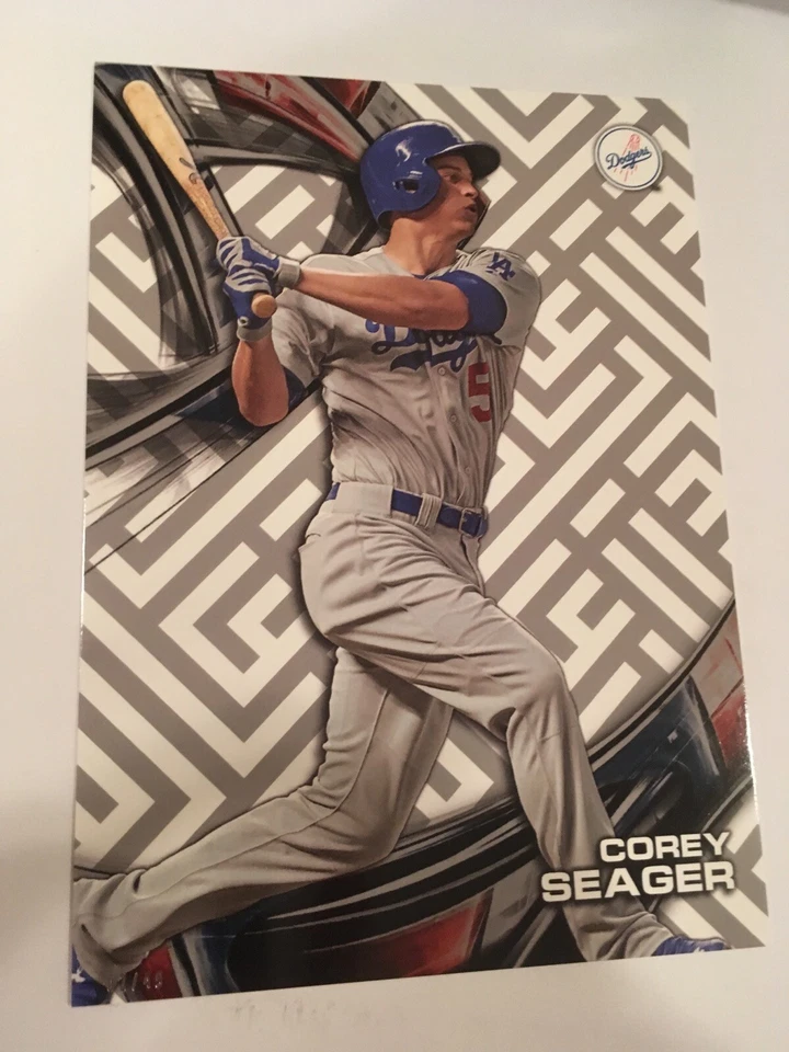 2016 Topps High Tek Jumbo 5x7 Corey Seager Dodgers RC HTCS #’d /49 - Image 1 of 1