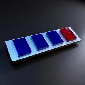 Imperial Officer Rank Bar, Imperial Navy Senior Lieutenant Made from 3mm Acrylic - Picture 1 of 7