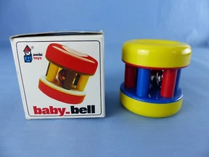 AMBI TOYS BABY-BELL hochet VINTAGE , neuf + boite années 70 collector HOLLAND - Imagen 1 de 4